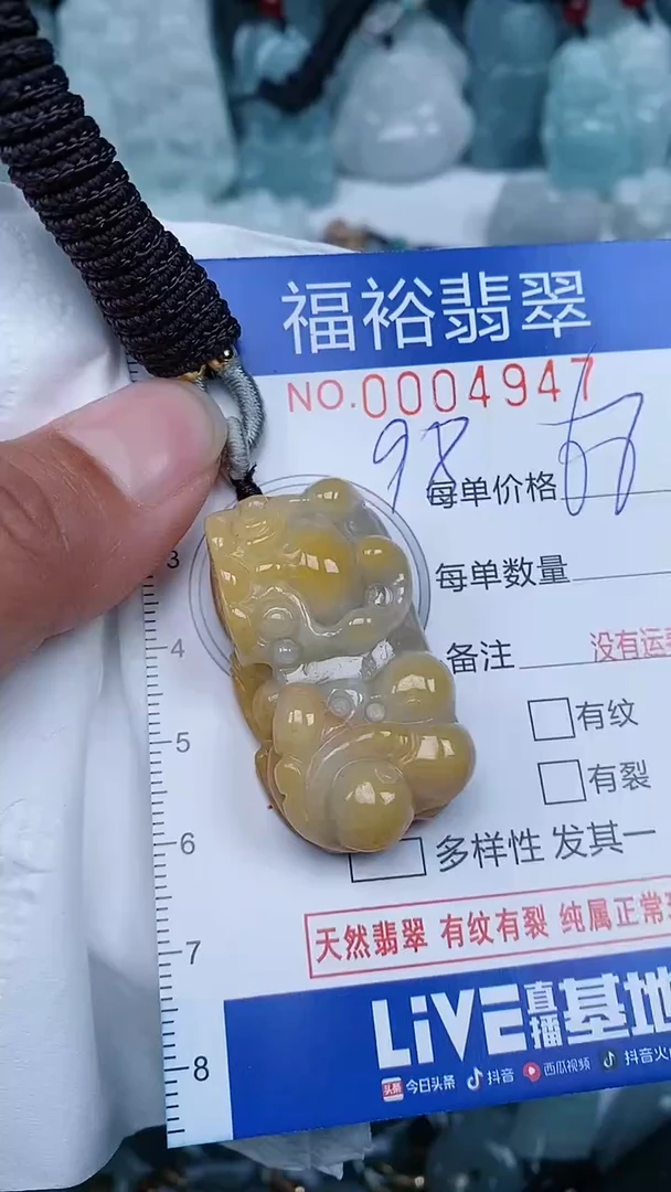 【闪购商品】翡翠颈饰未镶嵌...0004947