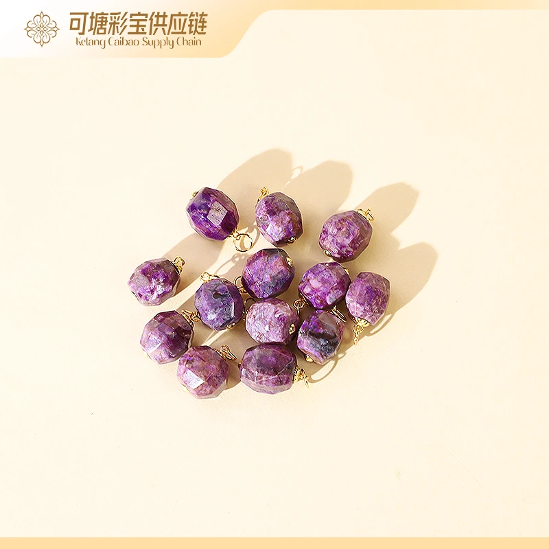 南非舒俱来 欧若风 18K金SS级桃红樱花 吊坠8-9mm /多样性 发一个