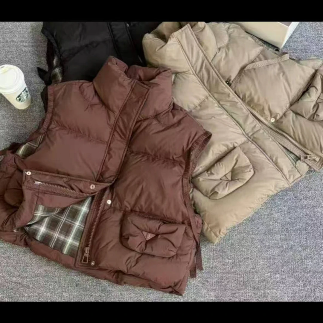 【井施S G】 9033   保暖时尚百搭羽绒马甲