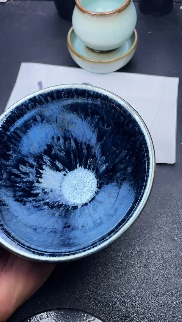 【闪购商品】茶盏288叶紫建盏叶紫