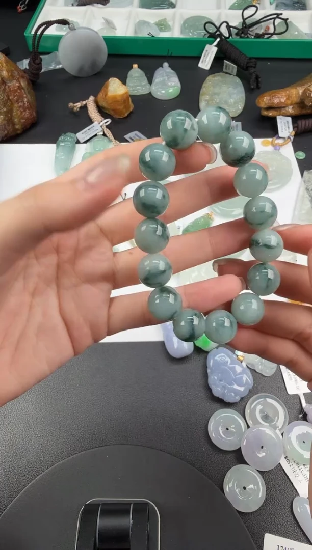 未镶嵌手串翡翠M*N翡翠饰品-327