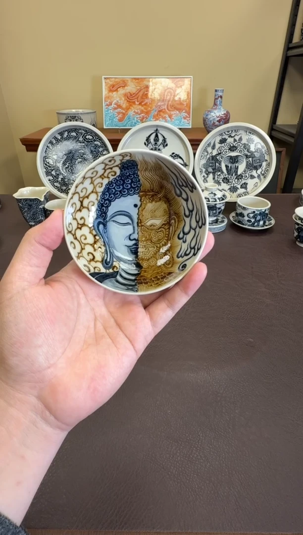 二号釉一念之间普洱杯