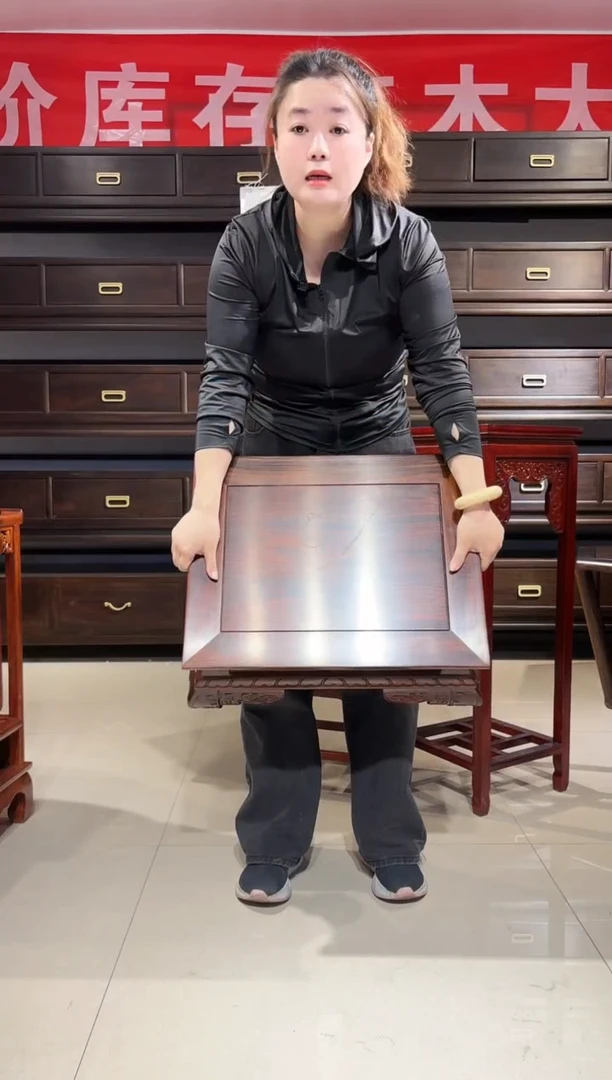 黑酸枝木类端景台阔叶黄檀炕几