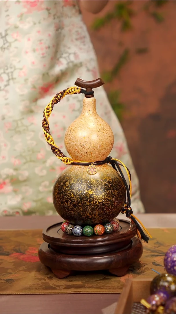 278易林高端工艺大漆酒葫芦--288