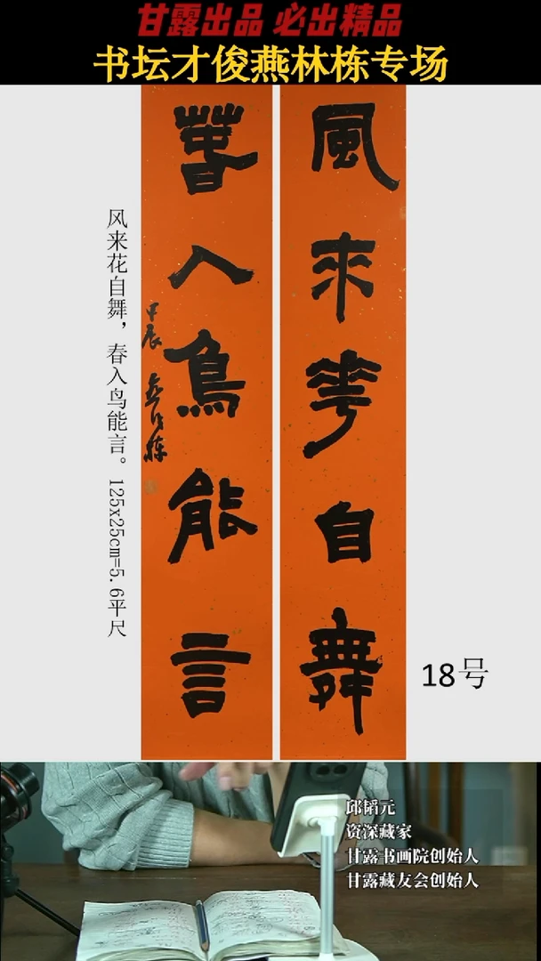 【闪购商品】书法燕林栋18号1572甘露美术馆