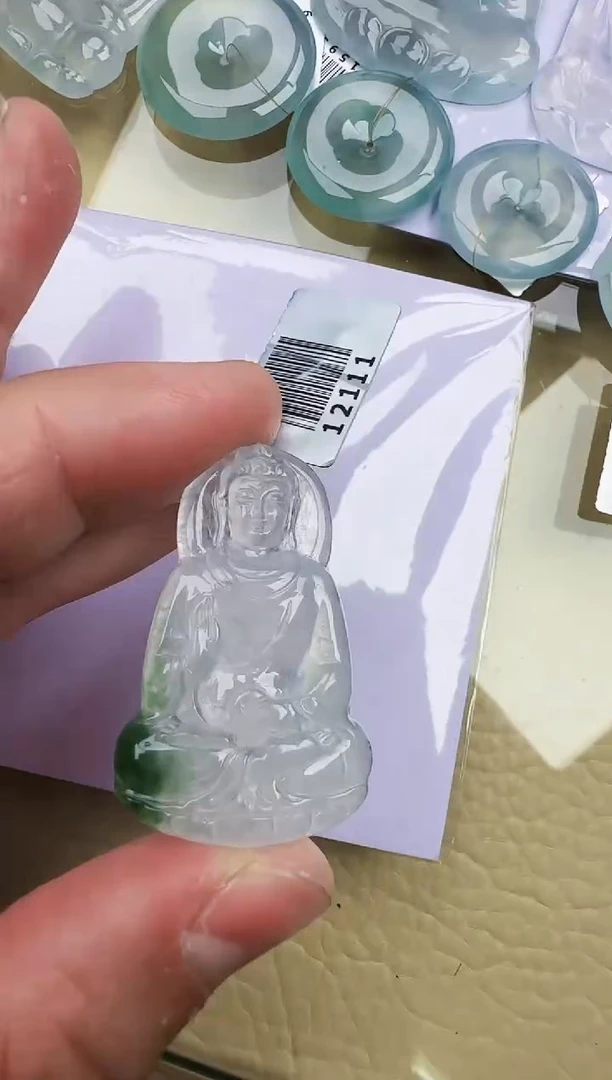 颈饰未镶嵌翡翠缅甸翡翠a货
