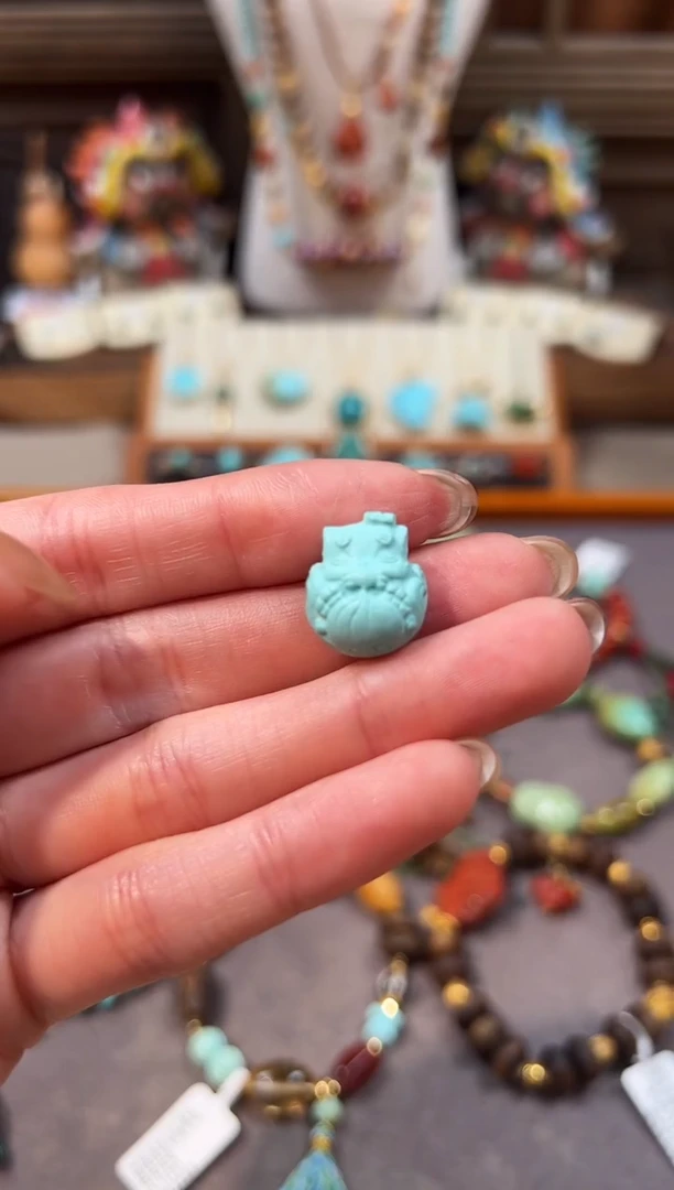 未镶嵌绿松石配饰绿松石配饰凤九