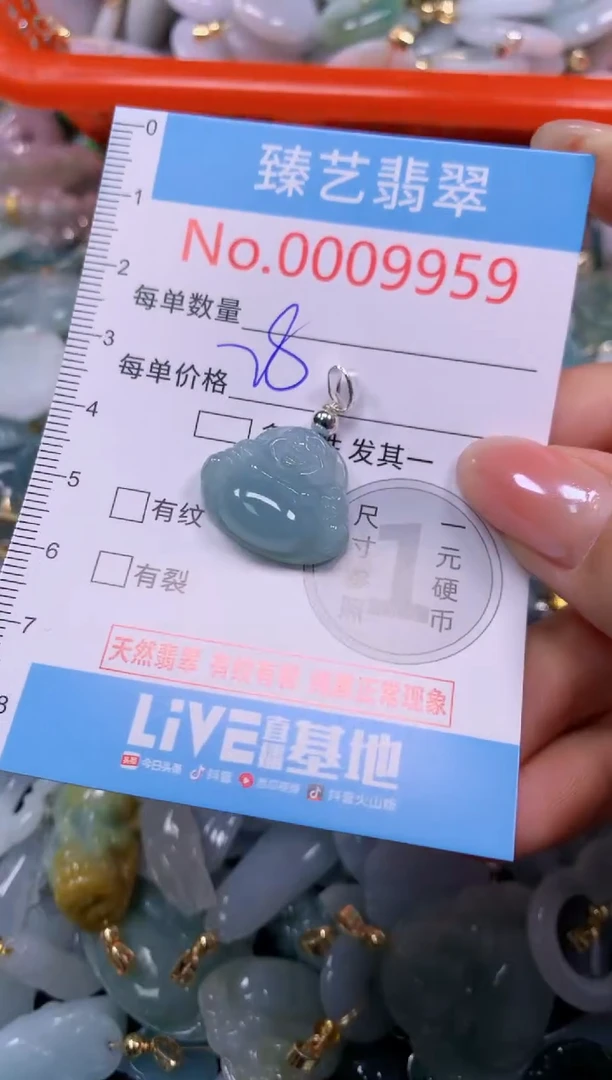 颈饰未镶嵌翡翠9959