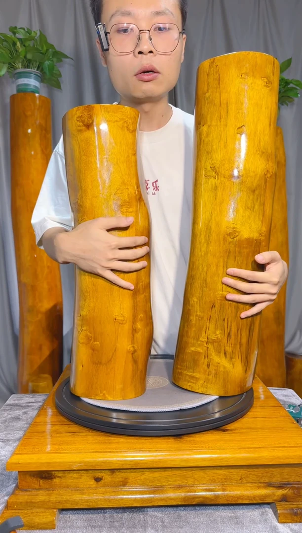 木龚*小叶桢楠金丝楠横财摆件