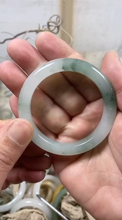 【闪购商品】石英质玉手镯未镶嵌52+37福利款有包容介意勿拍