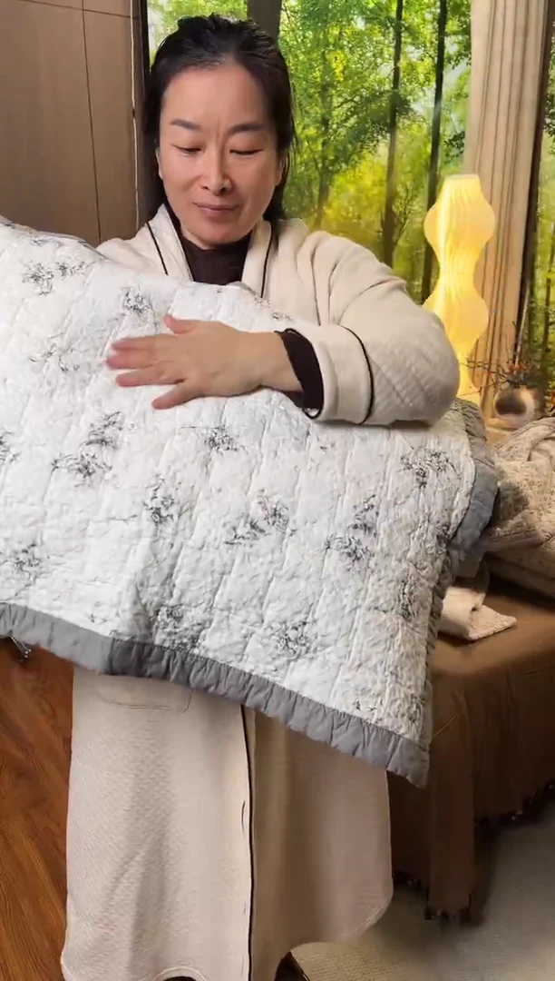 全棉【韩大雪精选】海棠依旧枕套一对