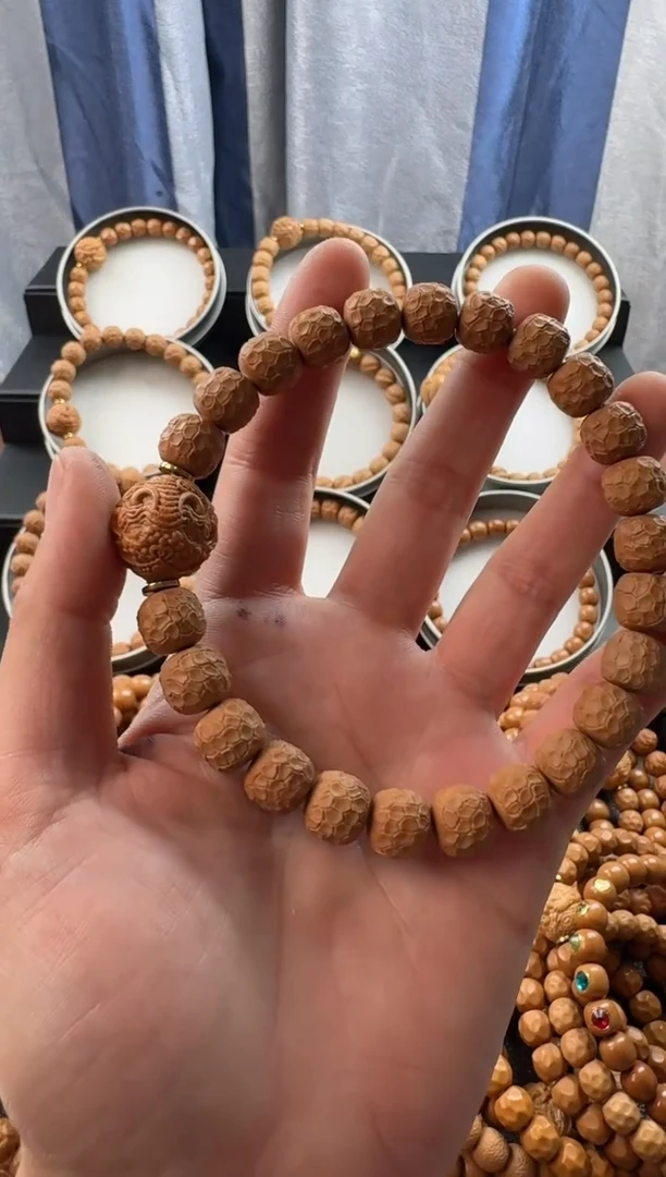 手串猴头核桃富甲送单颗雕刻