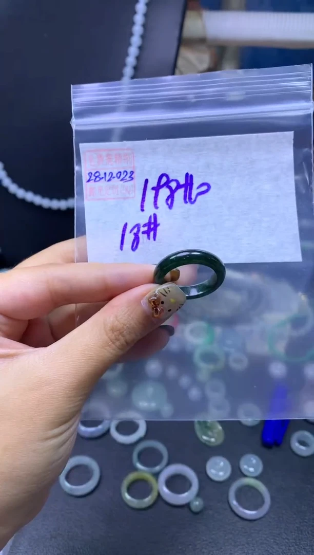 未镶嵌定制翡翠翡翠208元18#毛货需精细抛光023