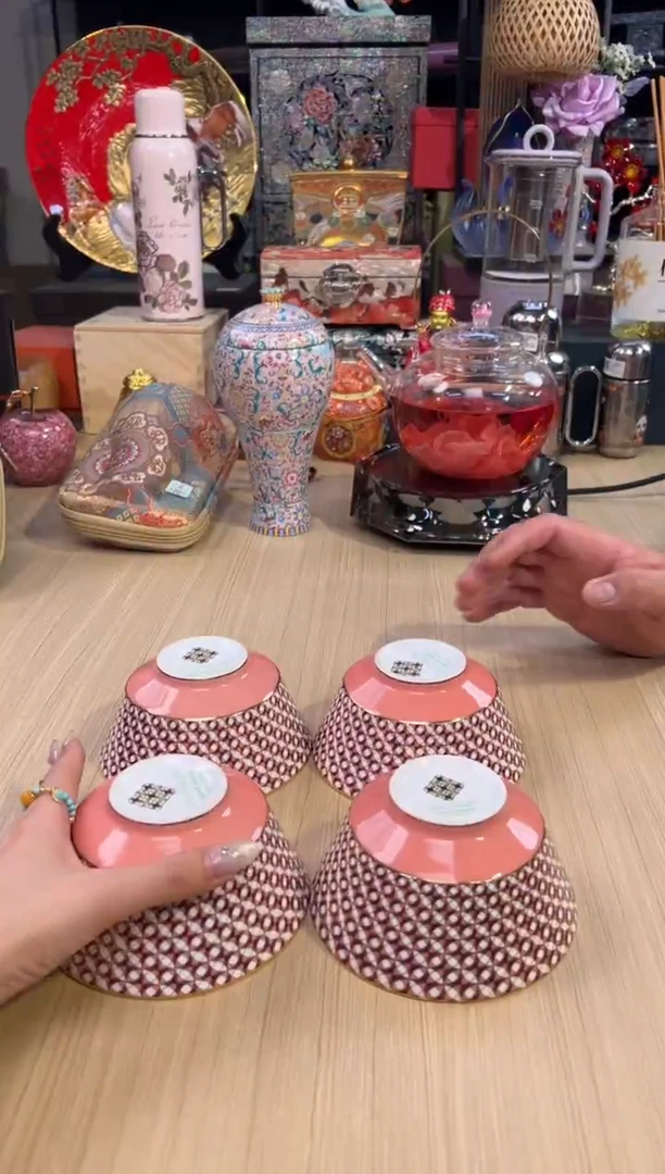 132歌剧院饭碗套四（粉）