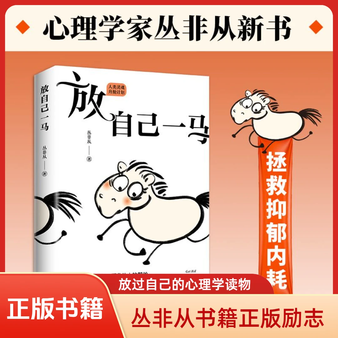 放自己一马丛非从著心理学自我成长自我实现励志拯救抑郁内耗书SS