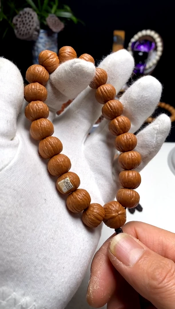 【闪购商品】猴头核桃手串雨墨臻至南瓜