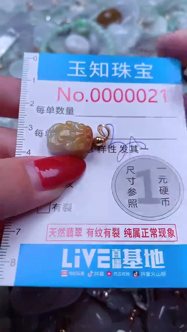 吊坠(不含链)未镶嵌翡翠21
