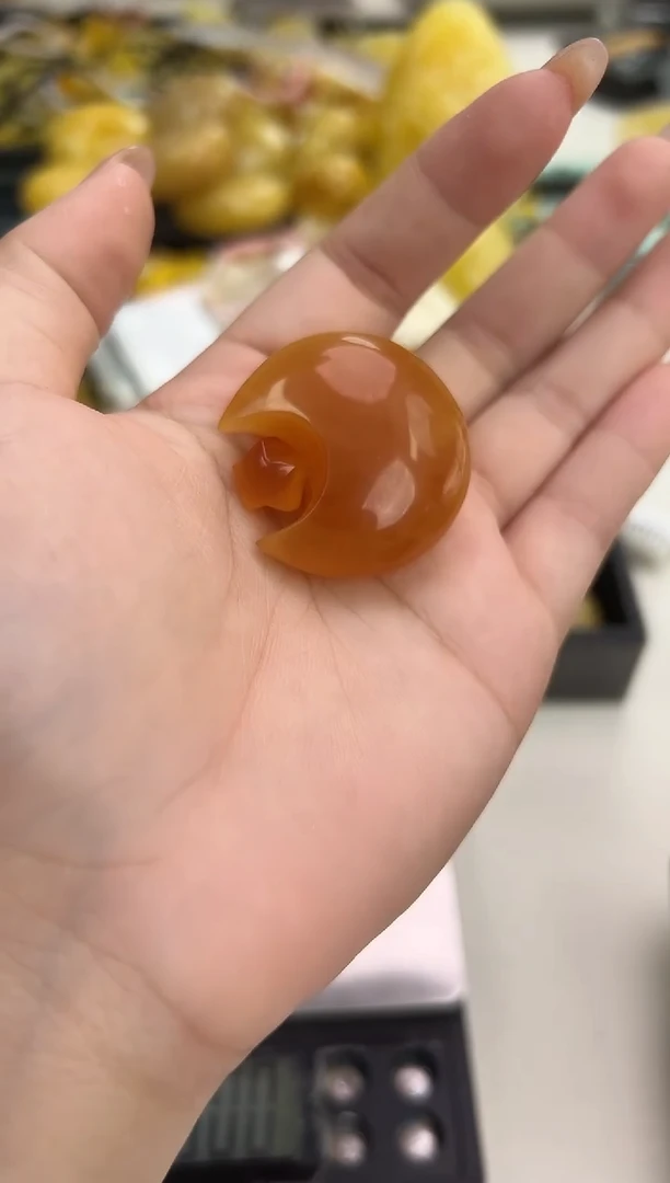 裸石琥珀未镶嵌琥珀蜜蜡吊坠