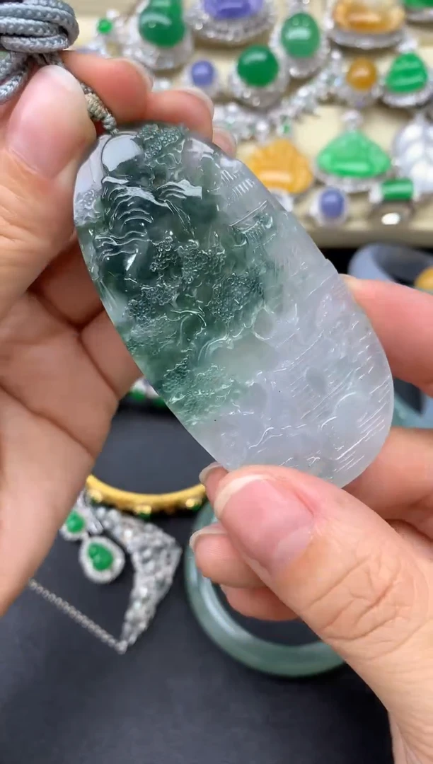 【闪购商品】翡翠颈饰未镶嵌95-中国好珍宝