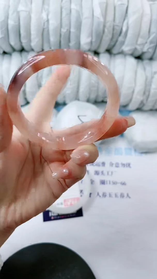 【闪购商品】石英质玉手镯未镶嵌0145763657-62··