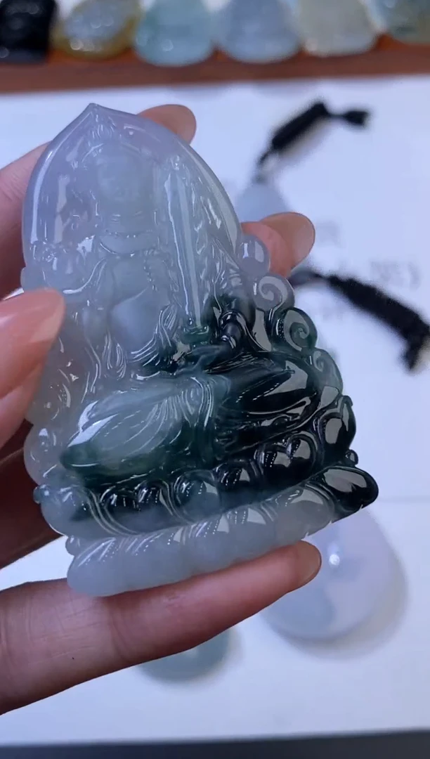 未镶嵌挂件翡翠300770  多人