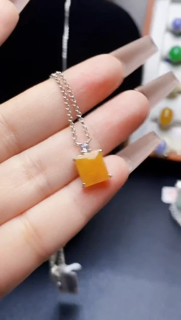 银S925镶嵌戒指翡翠4501