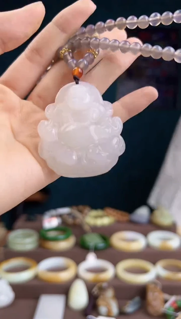 【闪购商品】和田玉颈饰未镶嵌ZZ 拍一发一 多样性发货