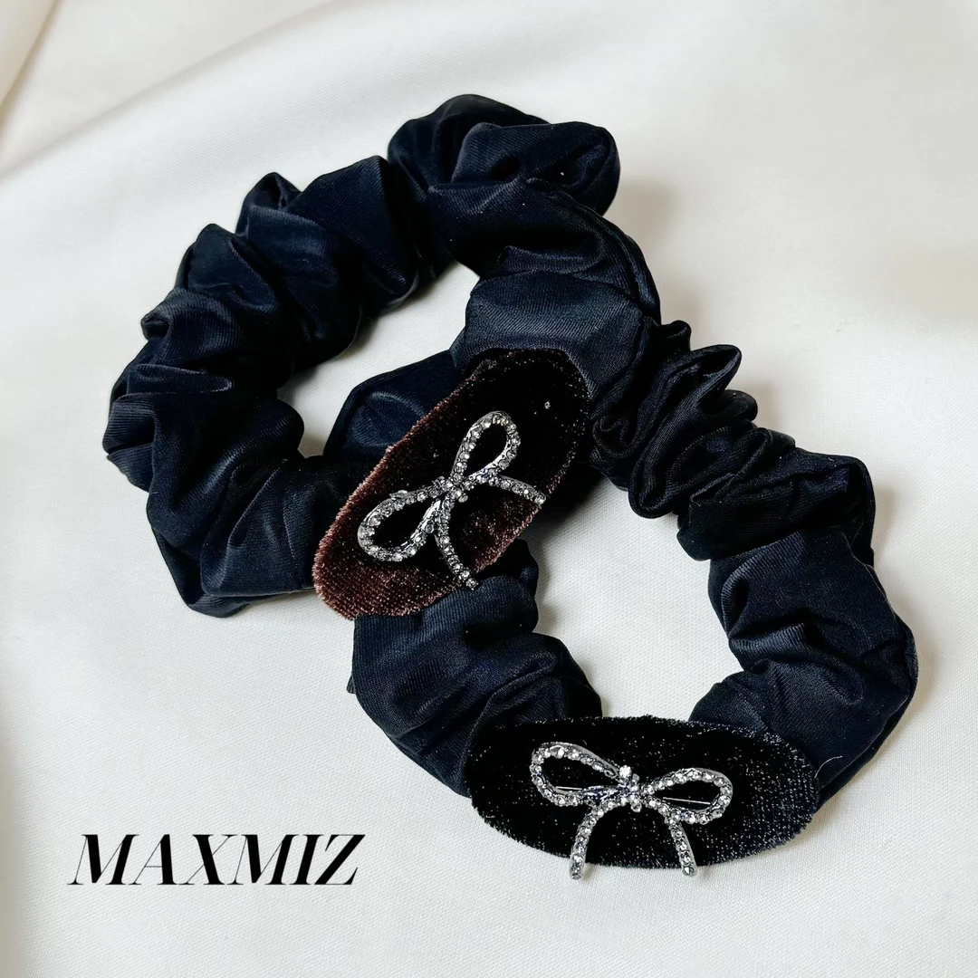 东大门 简约小众ins秋冬闪钻小肠圈 2671