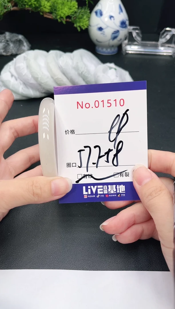 未镶嵌手镯翡翠1510