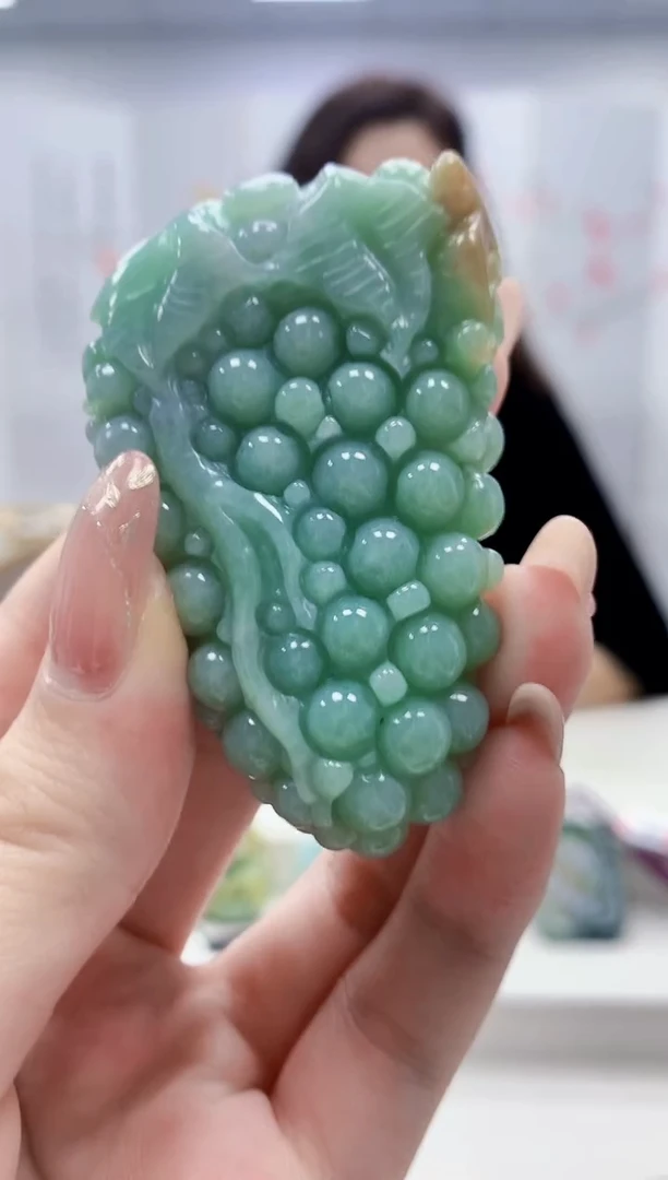 未镶嵌定制翡翠4829jw-毛货挂件6