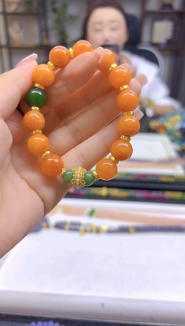 未镶嵌手链翡翠DIY款S785