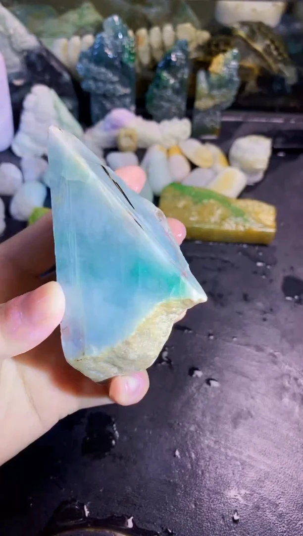 颈饰未镶嵌翡翠天然翡翠084