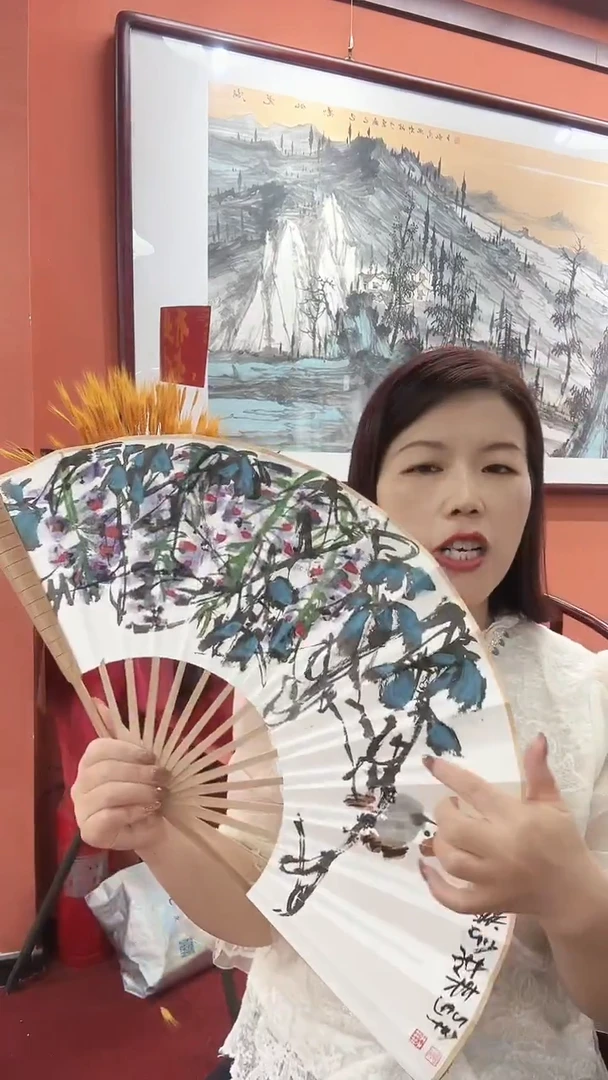 国画童森森/国画/扇面