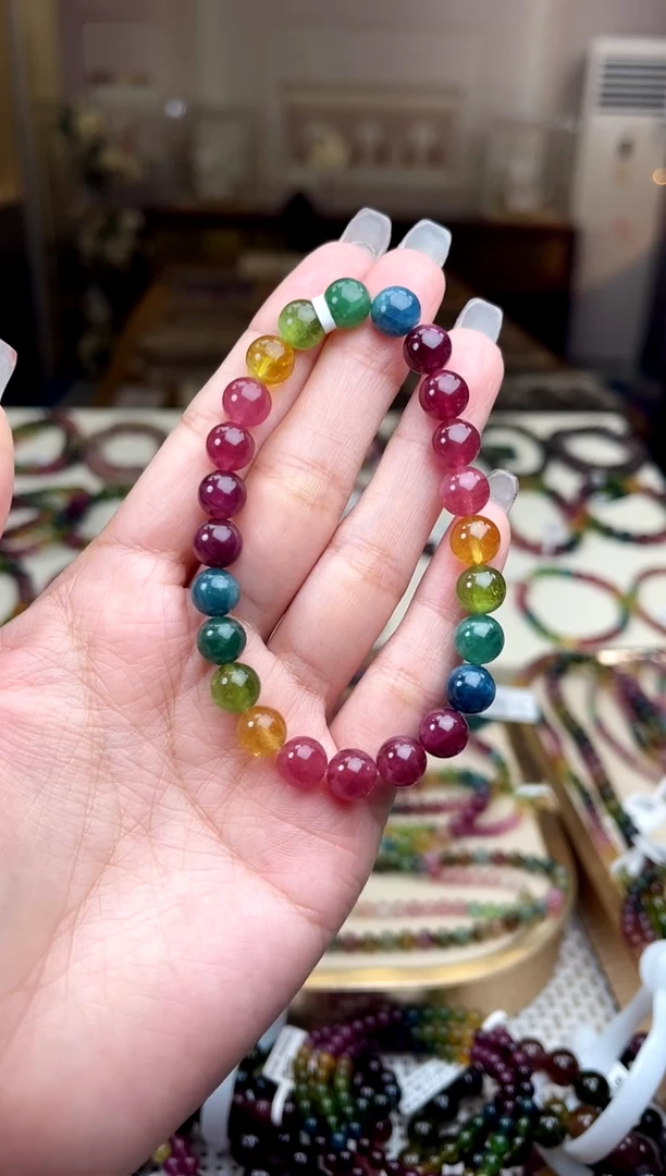 【闪购商品】碧玺/未镶嵌7mm+碧玺单圈多样性发货