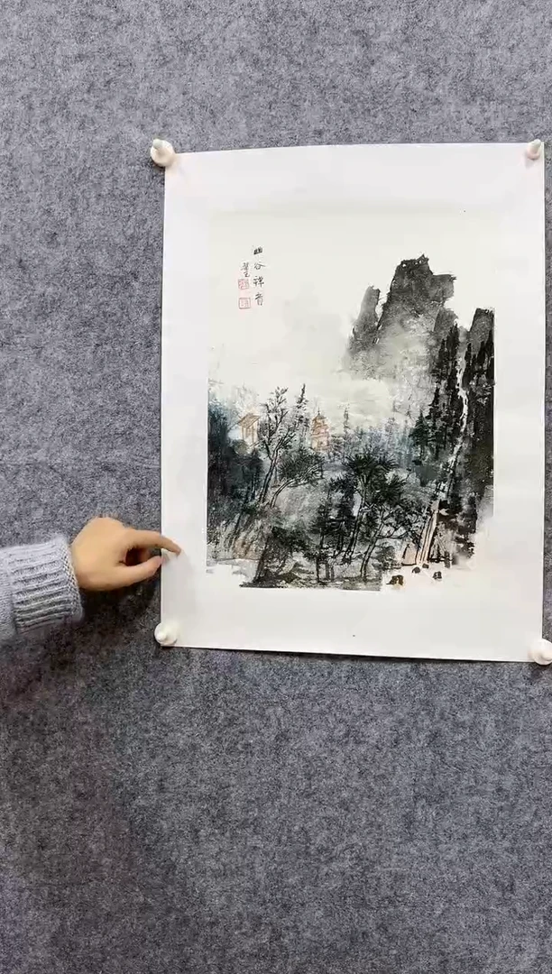 【闪购商品】国画绘画作品-1平尺