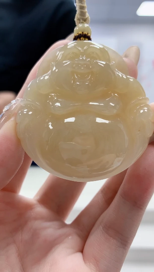 未镶嵌定制翡翠小****?4898jw-毛货挂件