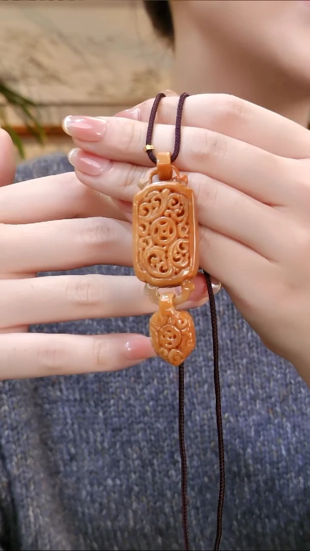 颈饰未镶嵌翡翠国风