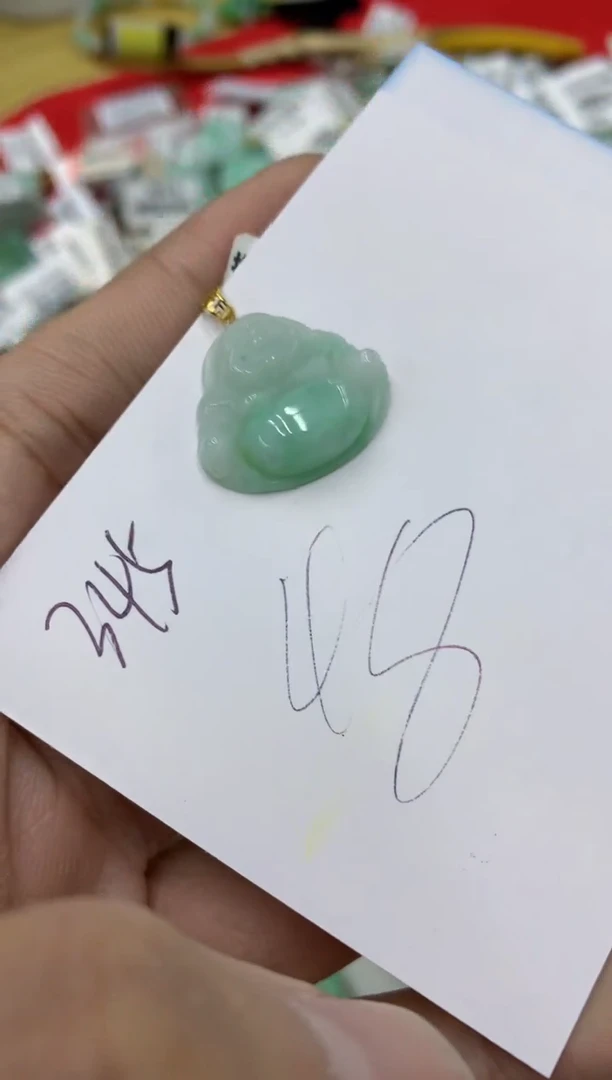 【闪购商品】翡翠颈饰18K金镶嵌号链接1111111