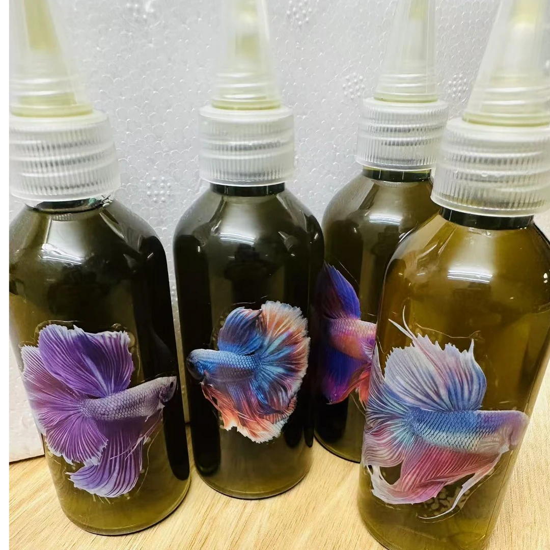 斗鱼精华液 趴缸不展尾失漂腹水白点必备 降Ph值 改善水质原液