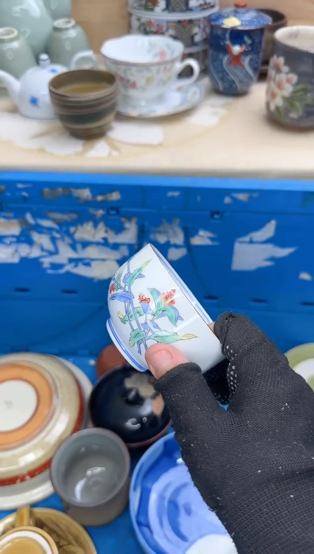 茶杯紫砂?**团189淘艺中古瓷器满18米包邮