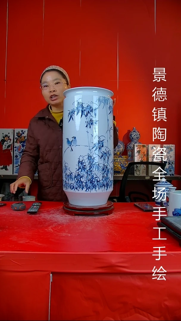 摆件陶瓷景德镇陶瓷 全场手工手绘