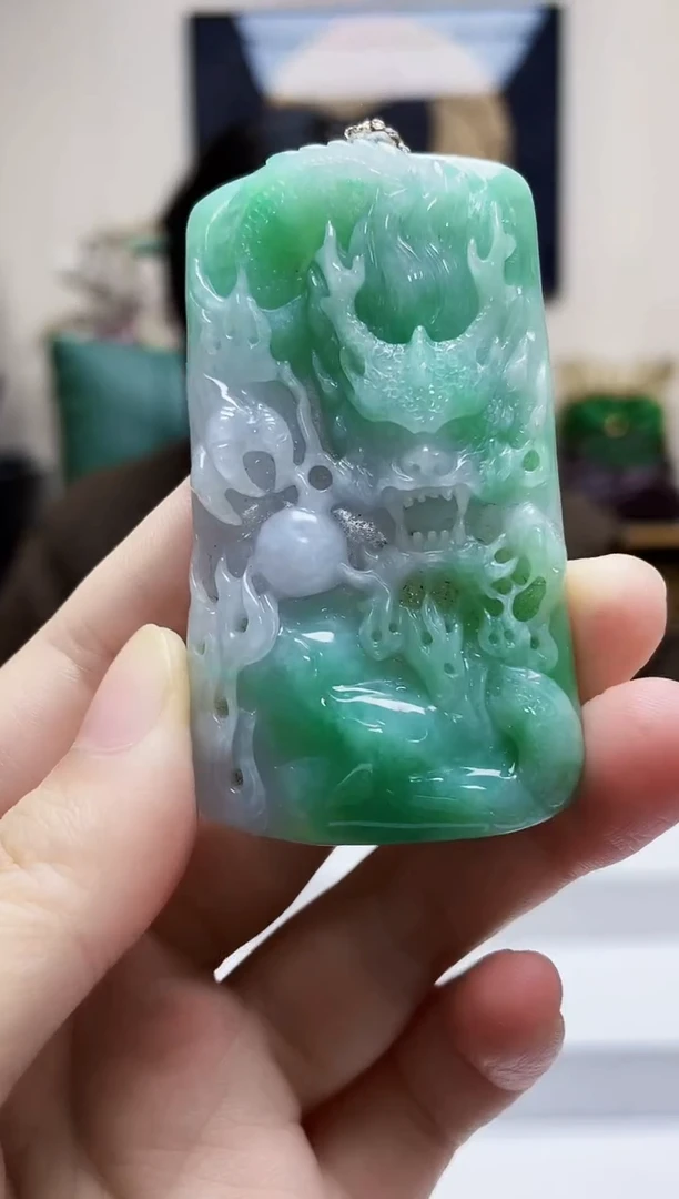 未镶嵌定制翡翠吊坠209