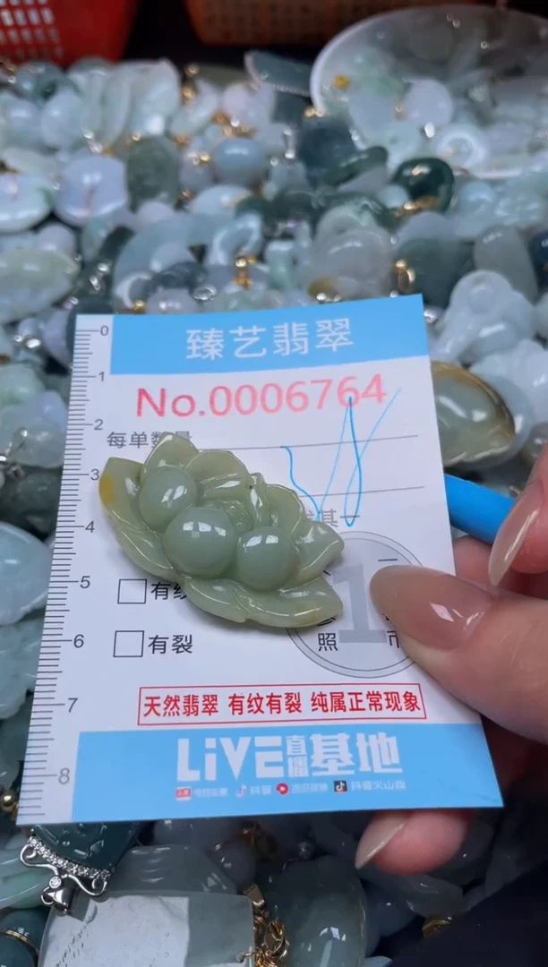 颈饰未镶嵌翡翠6764