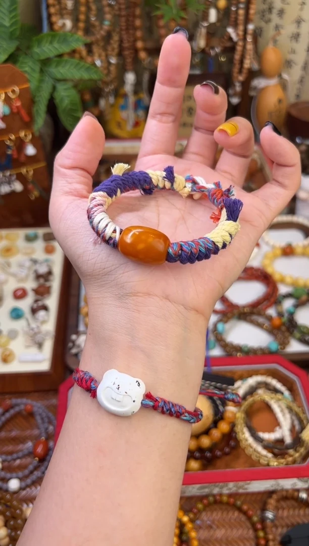 老蜡墩子原创设计手绳