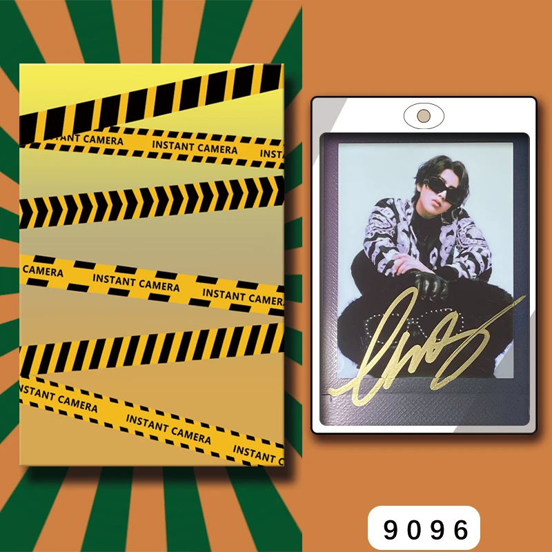 D9096【蔡徐坤】 正品拍立得照片 渐变