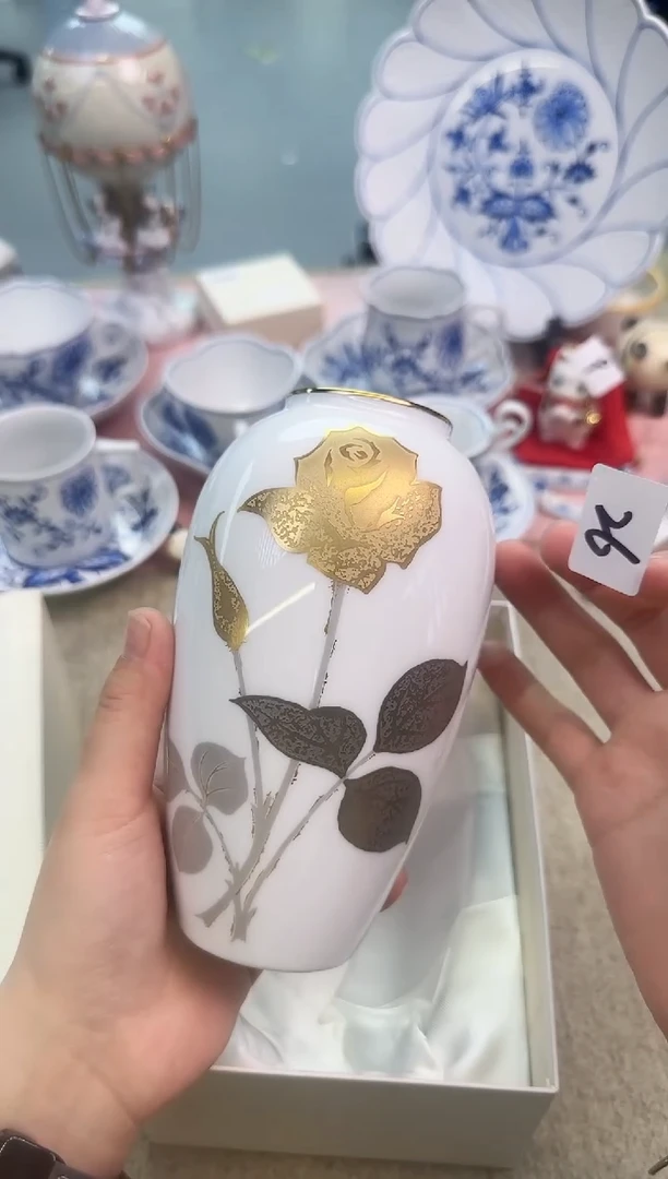 瓷片带原盒瓷片辰辰瓷器美到爆