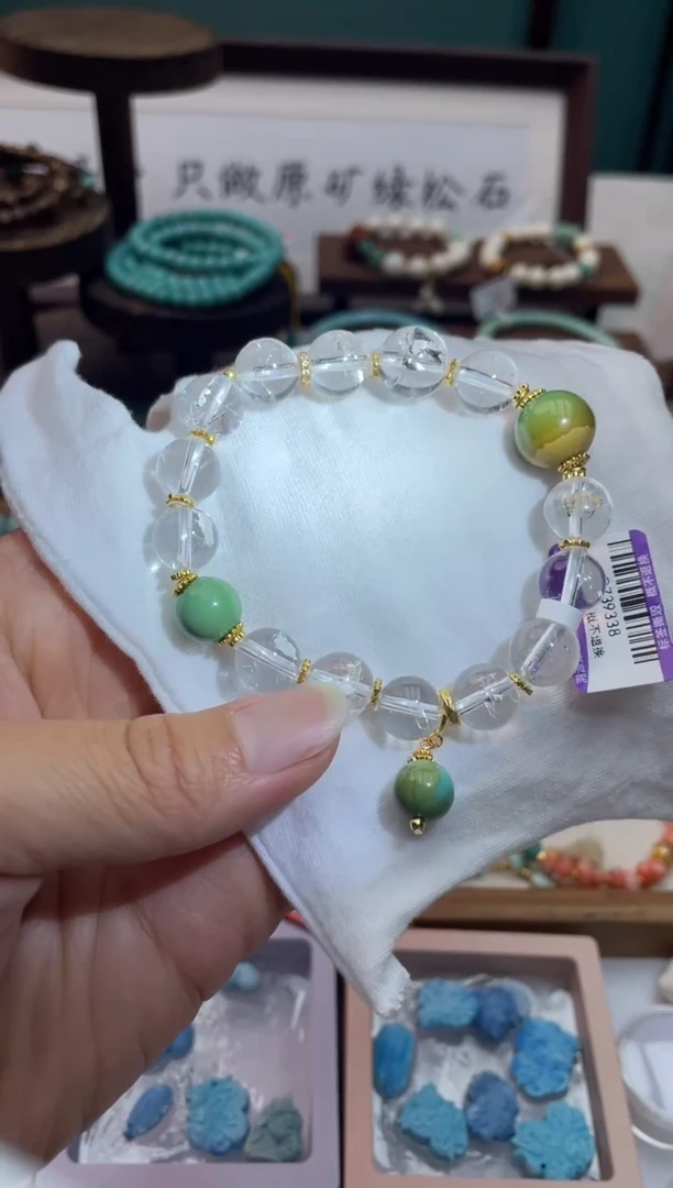 银S925镶嵌手串水晶111