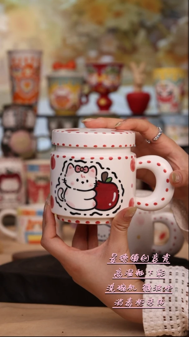 摆件景德镇原创手工陶瓷