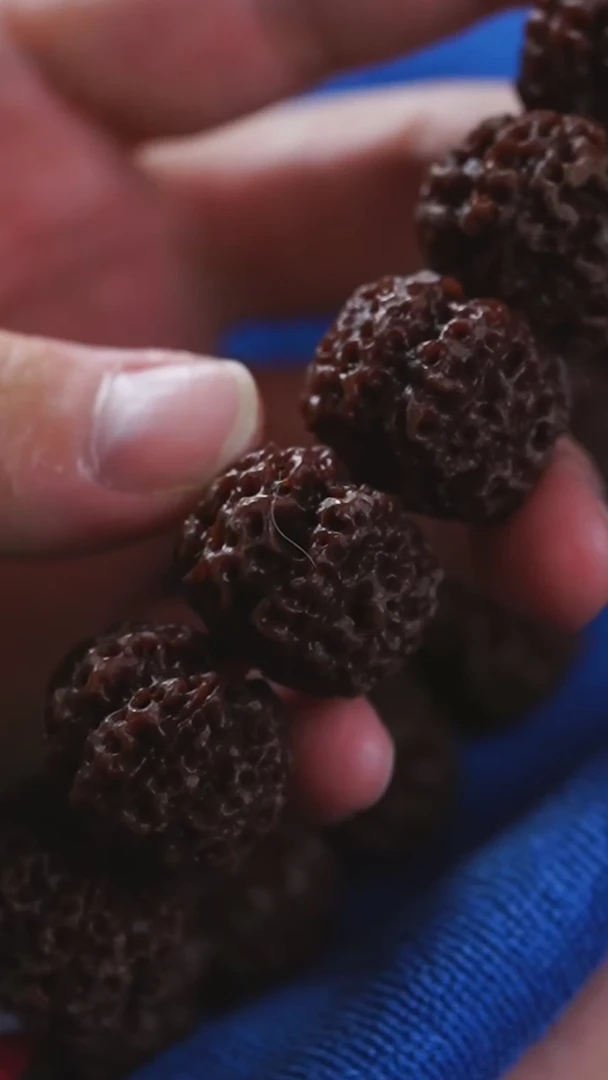 【闪购商品】金刚菩提吊坠玺呈枝蓝•原生23mm051