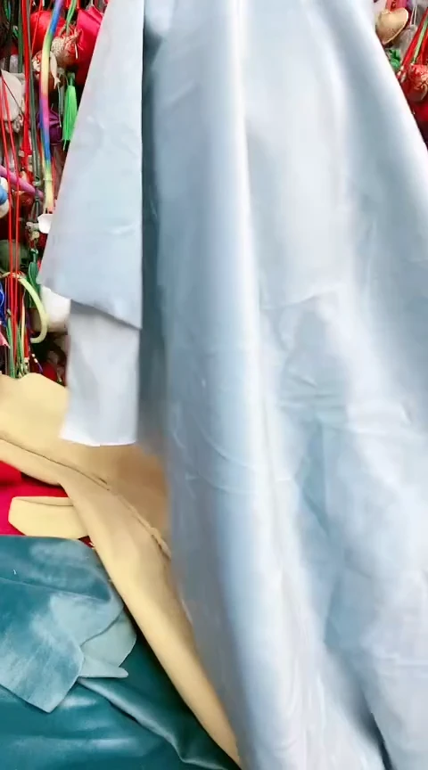 棉浅蓝色绒布45*80